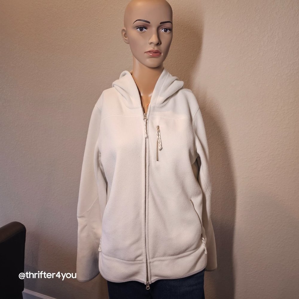 Old Navy Jacket Perfect Fit Women's Full Zip Hooded Fleece Size Large